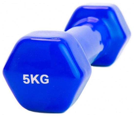 Гантель Arenasport 5kg А805 Blue