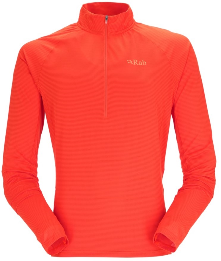 Мужская толстовка Rab Sonic LS Zip L Firecracker