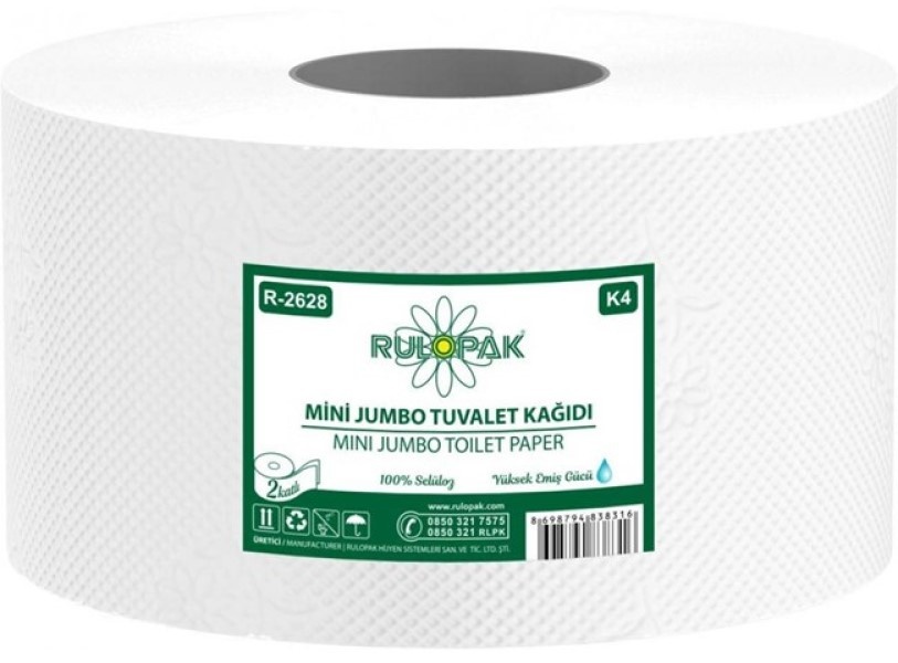 Бумага для диспенсеров Rulopak Clean Mini Jumbo 300117