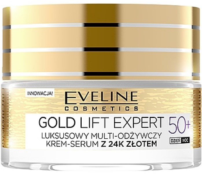 Cremă pentru față Eveline Gold Lift Expert 50+ 50ml