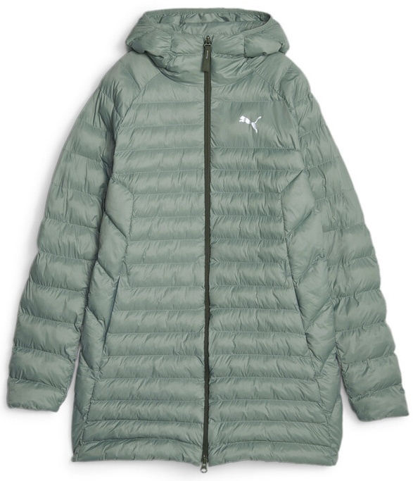 Женская куртка Puma Packlite Primaloft Long Hooded Jacket Eucalyptus XL