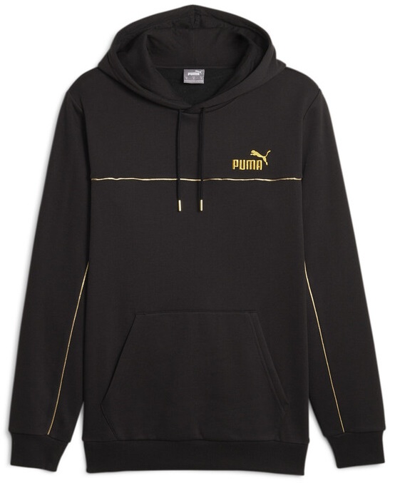 Мужская толстовка Puma Ess+ Minimal Gold Hoodie Fl Puma Black XS (68001301)