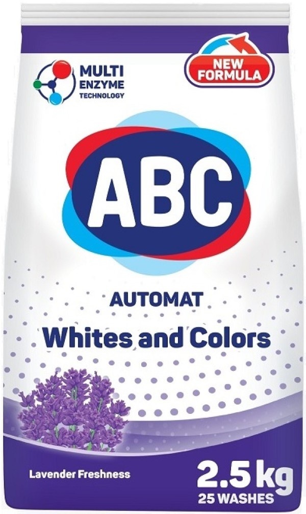 Detergent pudră ABC Lavender 2.5kg