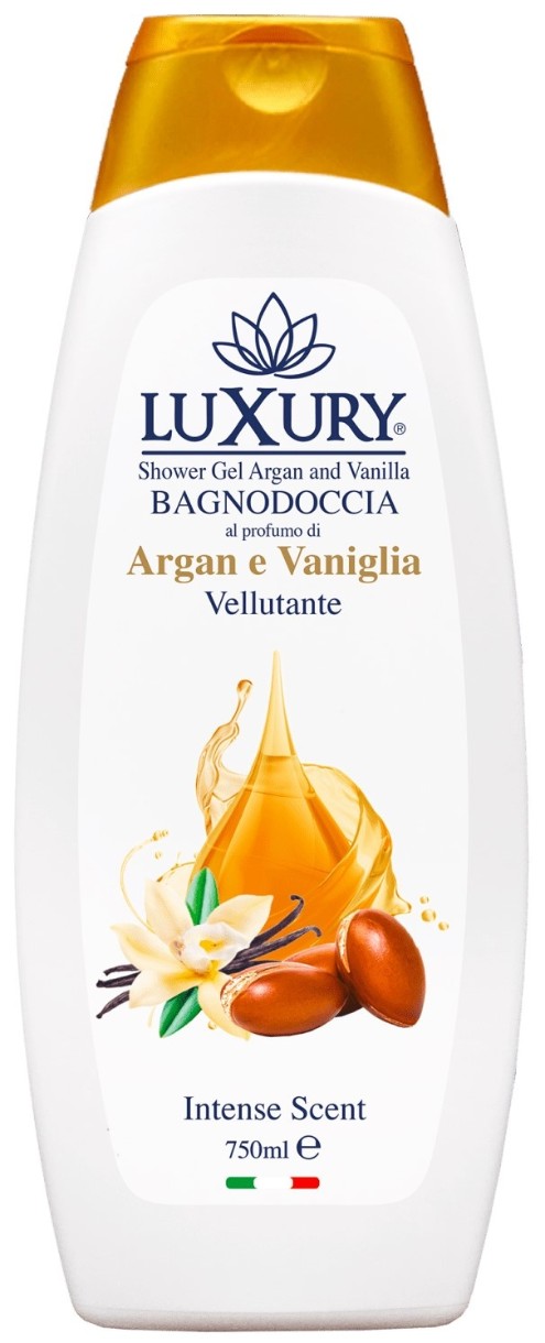 Gel de duș Luxury Argan & Vanilla Shower Gel 750ml