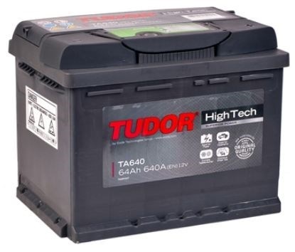 Автомобильный аккумулятор Tudor TA640 L02 640A/64Ah