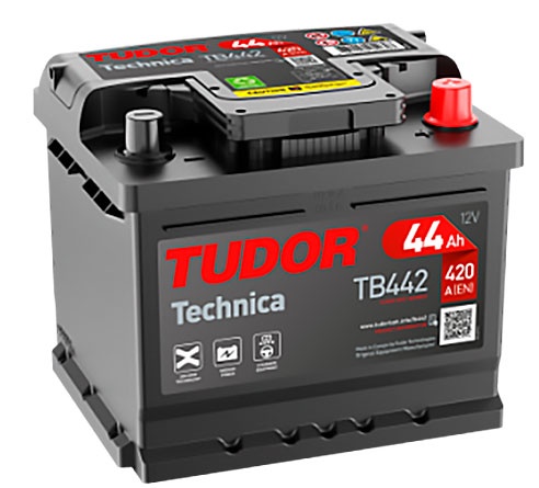 Автомобильный аккумулятор Tudor TB442 LB1  420A/44Ah