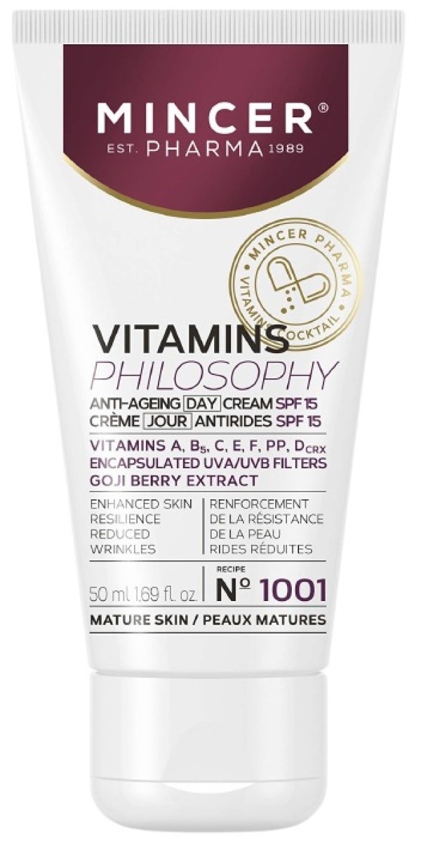 Крем для лица Mincer Pharma Vitamines Philosophy Cream N1001 50ml