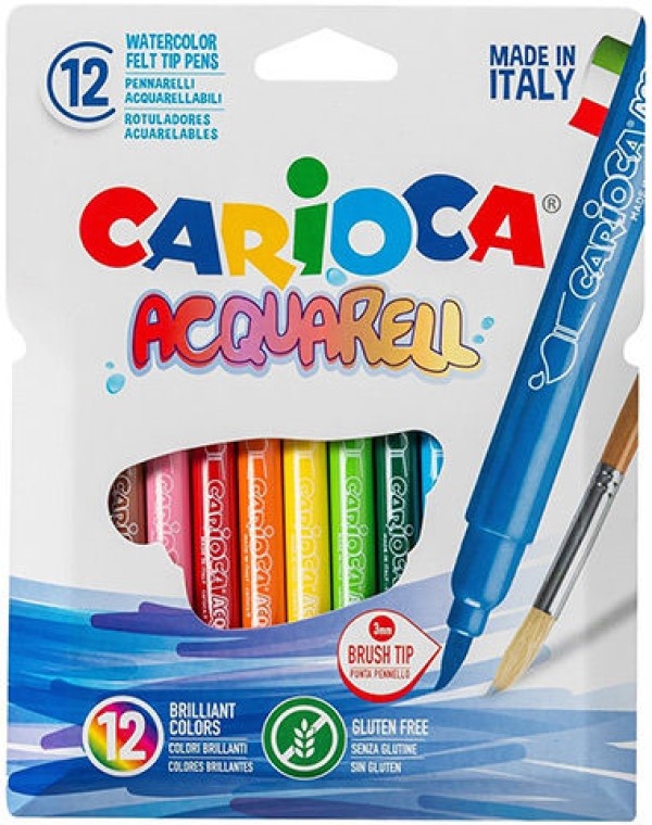 Set carioci Carioca Acquarell (53197) 12pcs