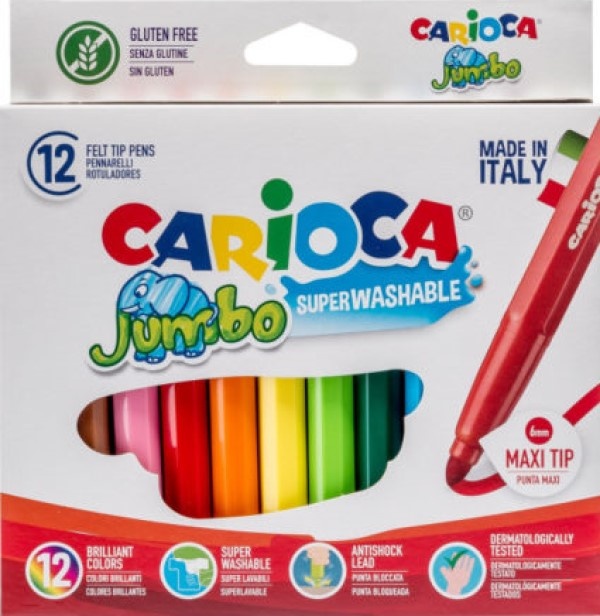 Set carioci Carioca Jumbo (53186) 12pcs