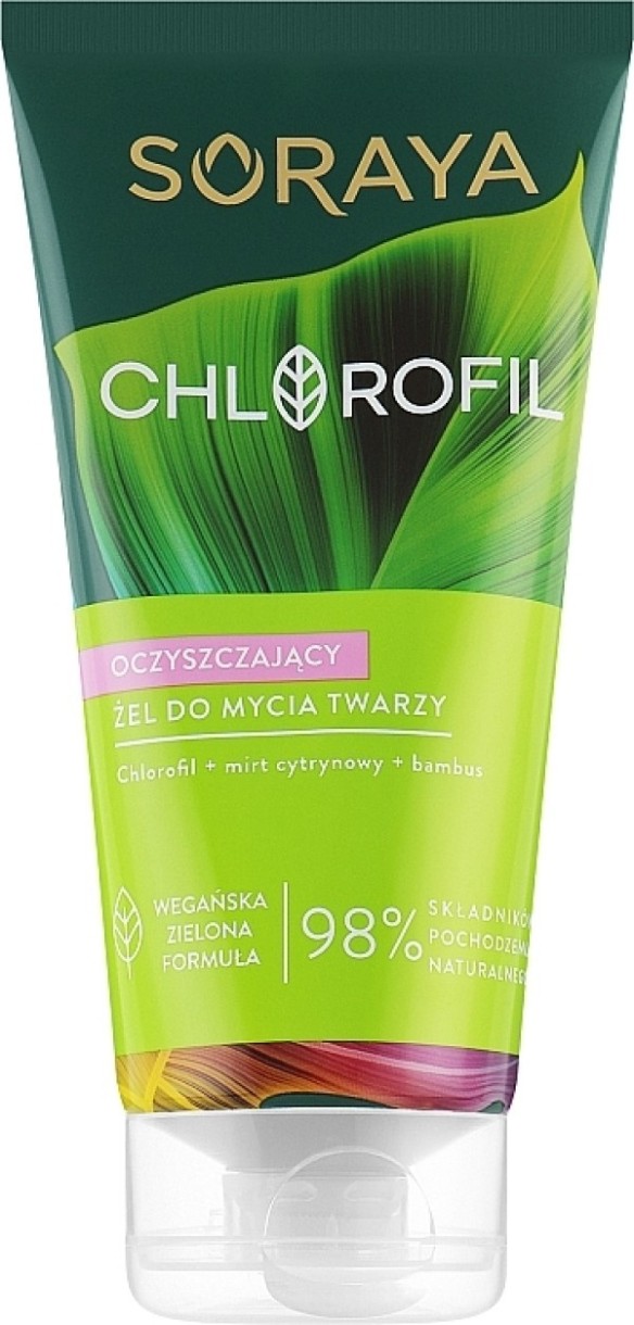 Очищающее средство для лица Soraya Chlorophyll Cleansing Gel 150ml