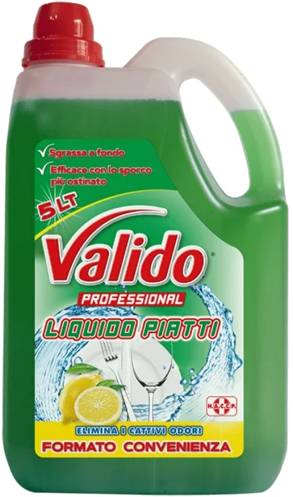Средство для мытья посуды Valido Lemon 5L