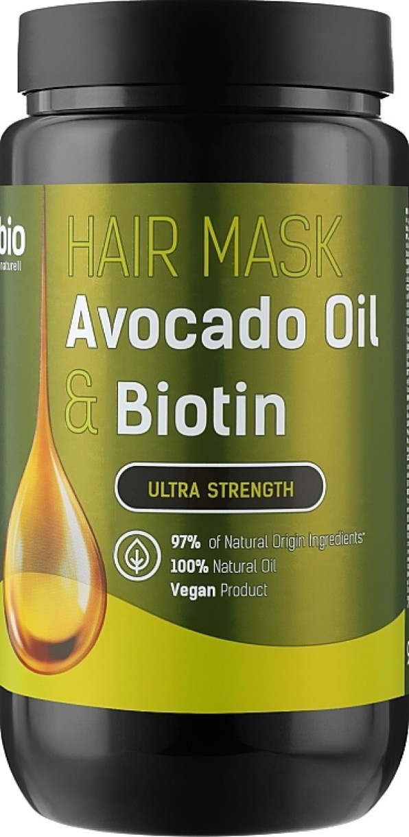 Маска для волос Bio Naturell Avocado Oil & Biotin Mask 946ml