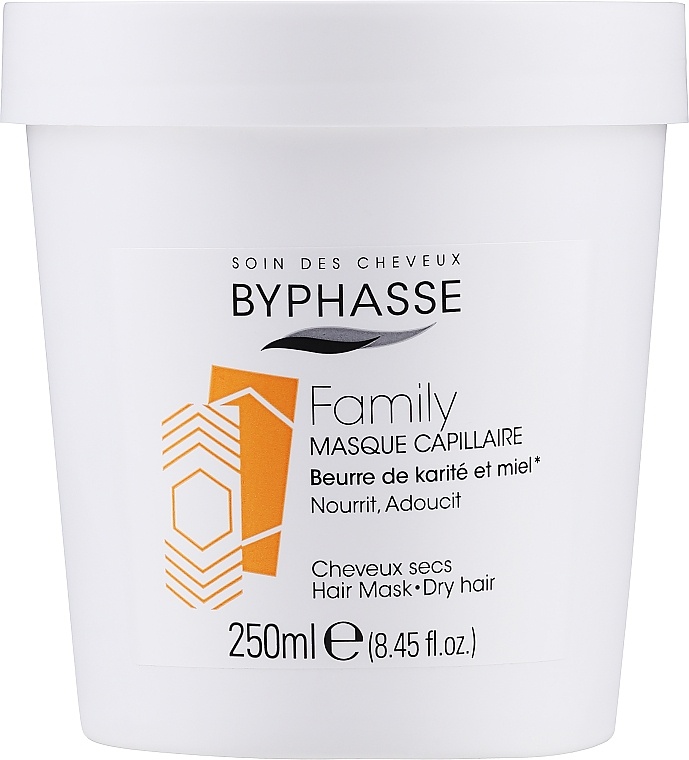 Маска для волос Byphasse Family Shea Butter & Honey Mask 250ml