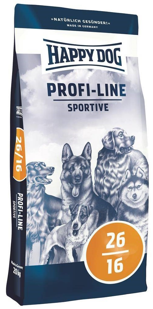Hrană uscată pentru câini Happy Dog Profi Line Sportive 26/16 20kg