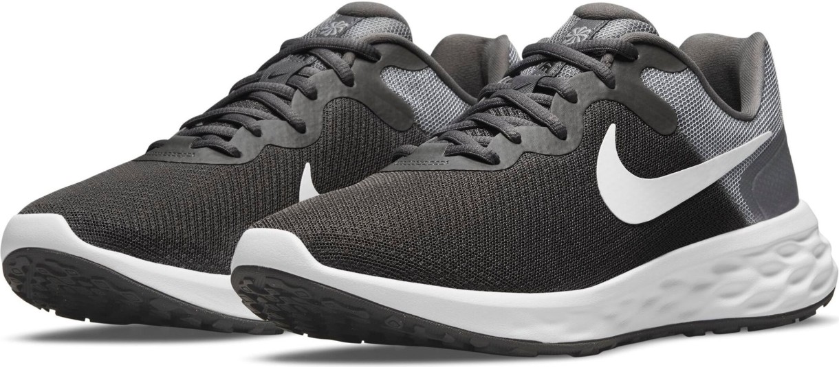 Adidași pentru bărbați Nike Revolution 6 Nn Iron Gray/White, s.44