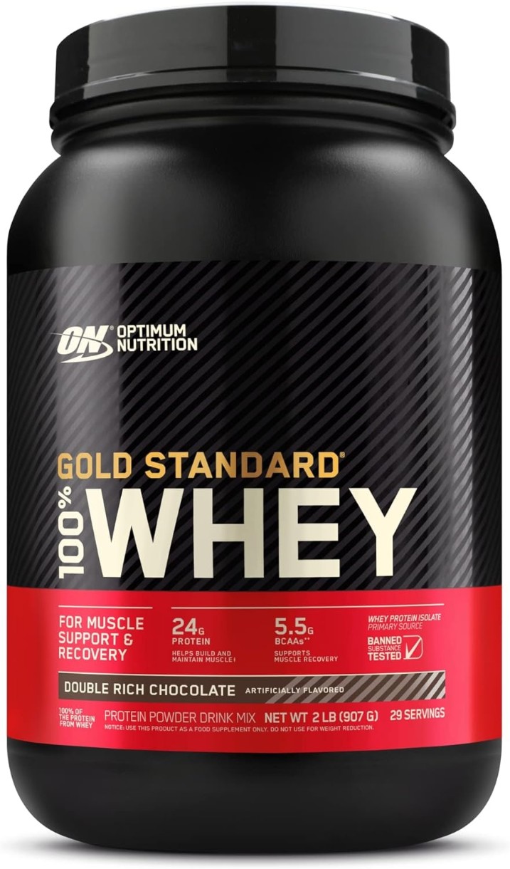 Протеин Optimum Nutrition Gold Standard 100% Whey Double Rich Chocolate 907g