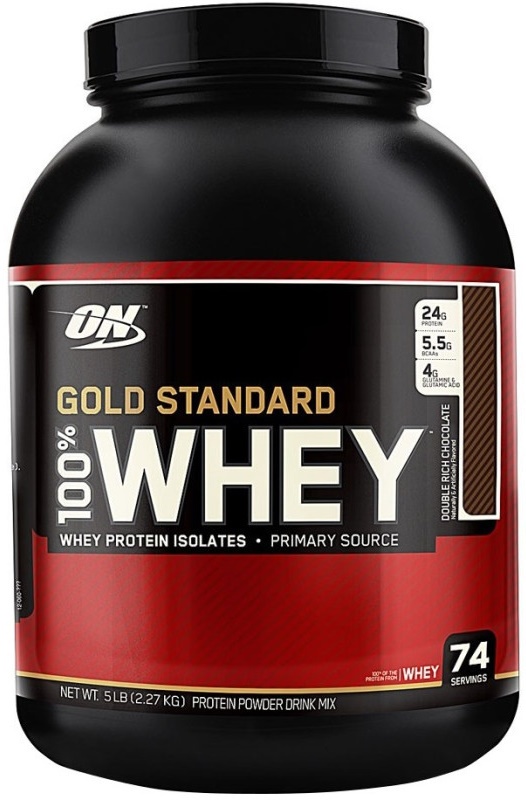 Протеин Optimum Nutrition Gold Standard 100% Whey Double Rich Chocolate 2270g