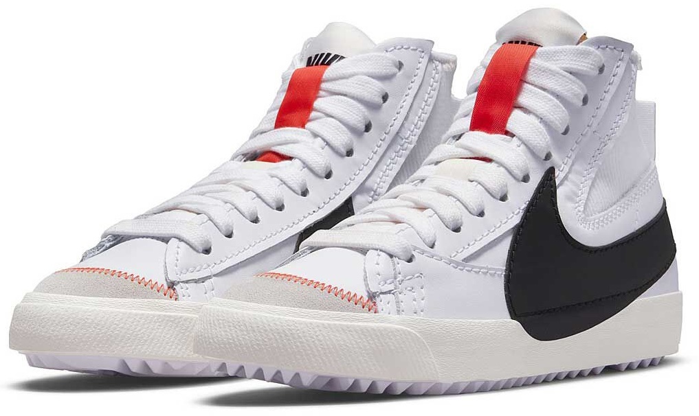 Ghete pentru damă Nike W Blazer Mid 77 Jumbo White/Black/Sail, s.38