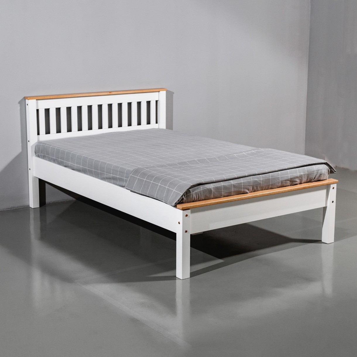 Детская кровать MobiCasa Hercules 90x200 White/Antic