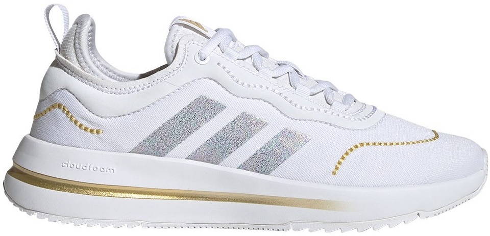 Adidași pentru dame Adidas Fukasa Run Cloud White/Matte Gold, s.40