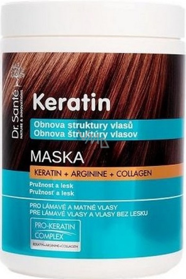 Mască pentru păr Dr.Sante Keratin Hair Mask 1000ml