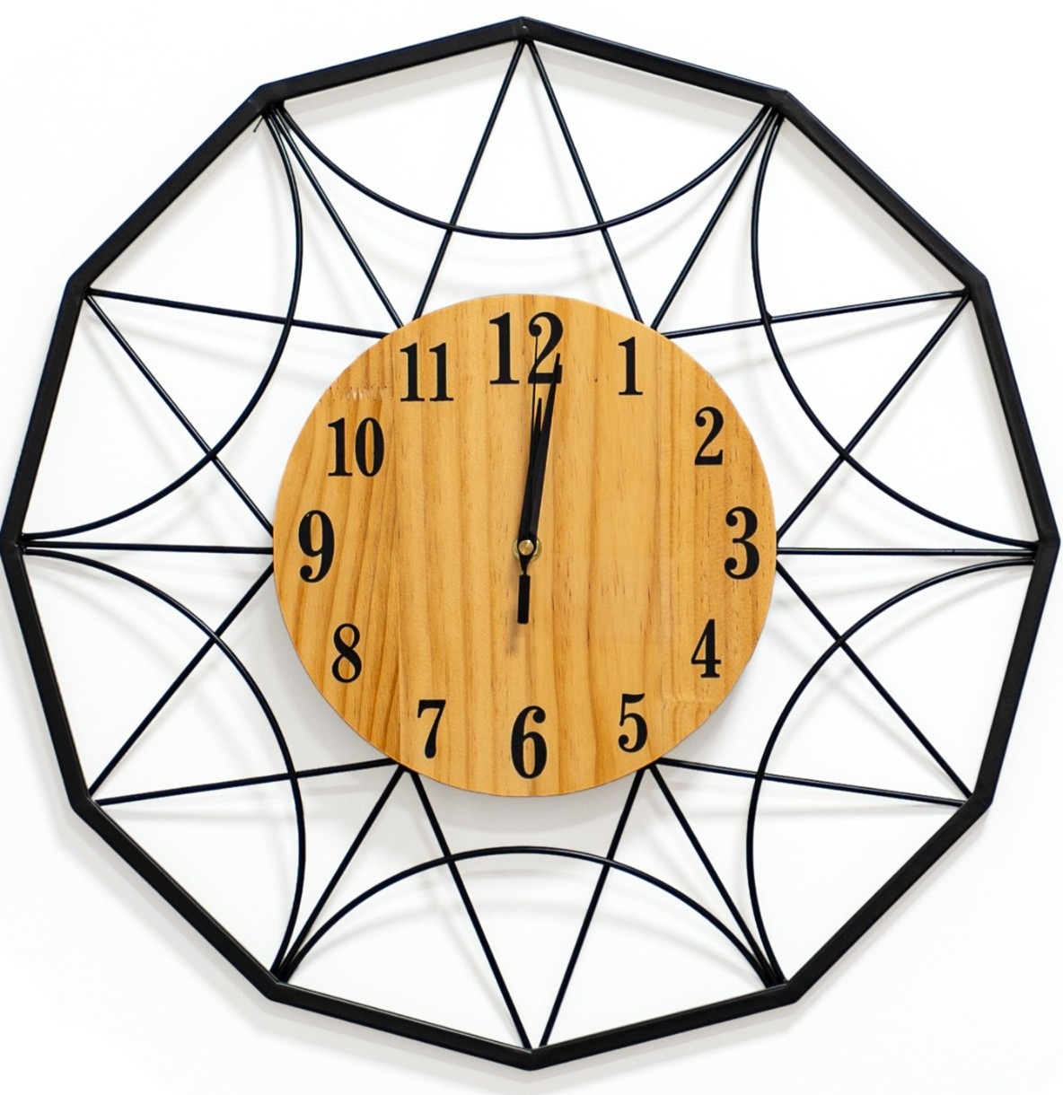 Настенные часы Metalux 271-10 Black