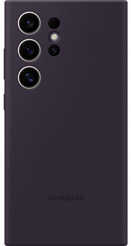 Husa de protecție Samsung Silicone Cover Galaxy S24 Ultra Dark Violet