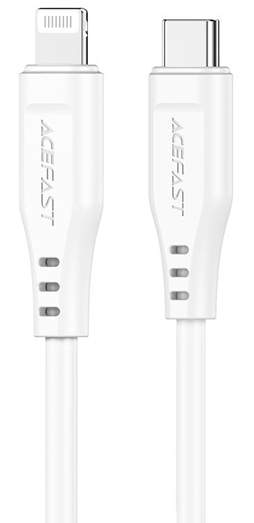 USB Кабель Acefast Type-C to Lightning 1.2m White (C3-01)