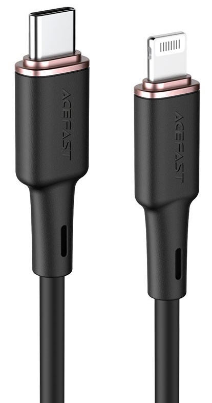 USB Кабель Acefast Type-C to Lightning Black (C2-01)