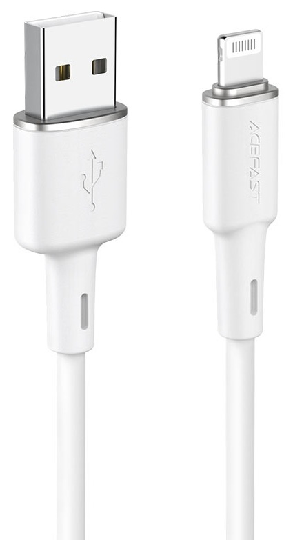 USB Кабель Acefast USB to Lightning 1.2m White (C2-02)