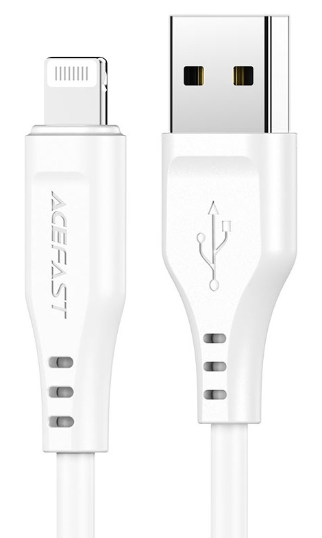 USB Кабель Acefast USB to Lightning 1.2m White (C3-02)