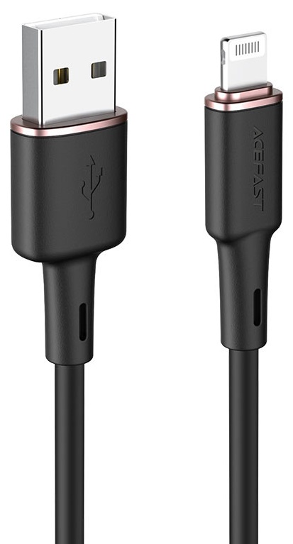 USB Кабель Acefast USB to Lightning Black (C2-02)