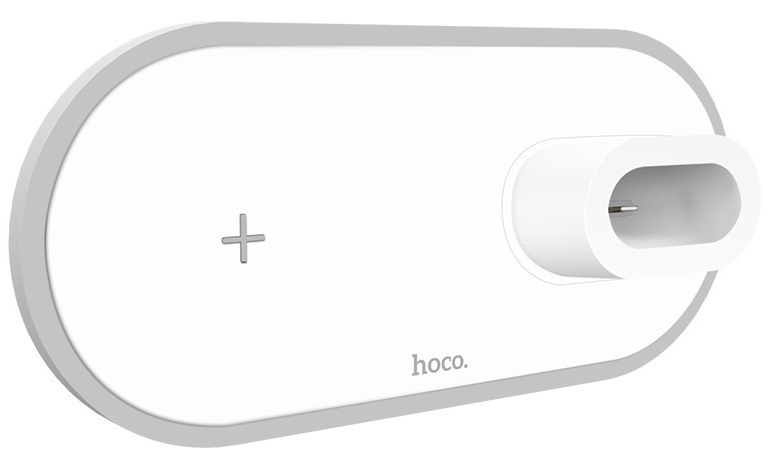Зарядное устройство Hoco CW21 Wisdom 3-in-1 White