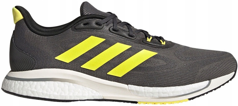 Кроссовки мужские Adidas Supernova+ Grey Six/Beam Yellow/Dash Grey, s.45.5