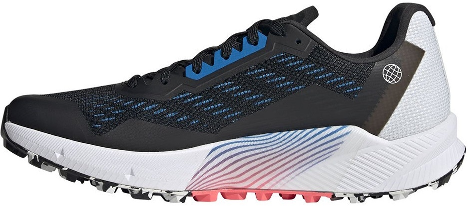 Adidași pentru bărbați Adidas Terrex Agravic Flow 2 Core Black/Blue Rush/Turbo, s.40.5