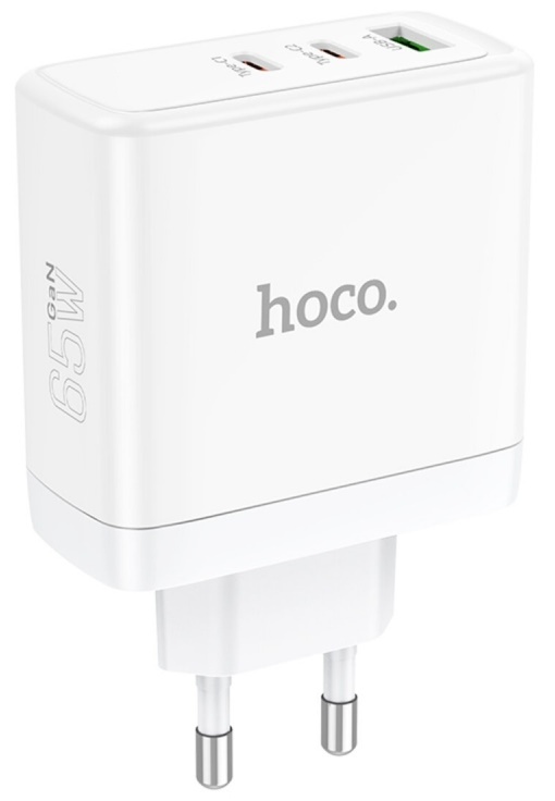 Зарядное устройство Hoco N30 Glory PD65W White