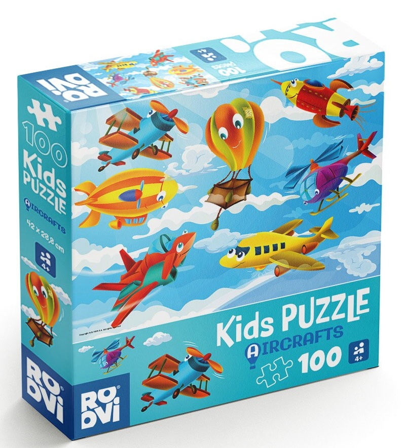 Puzzle D-Toys 100 Aircraft (079619-01)