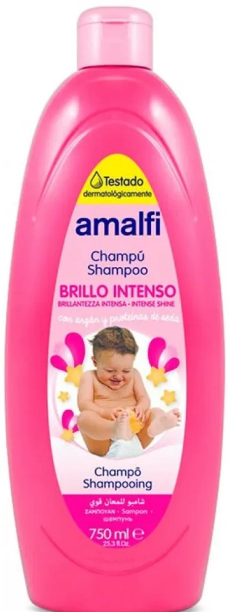 Șampon pentru bebeluși Amalfi Brillo Intenso Shampoo 750ml