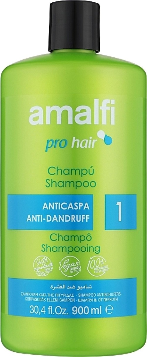 Шампунь для волос Amalfi Pro Hair Anti-Dandruff Shampoo 900ml