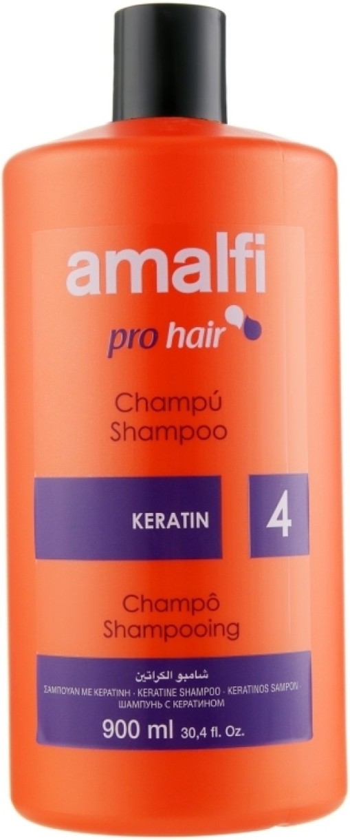 Шампунь для волос Amalfi Pro Hair Keratin Shampoo 900ml