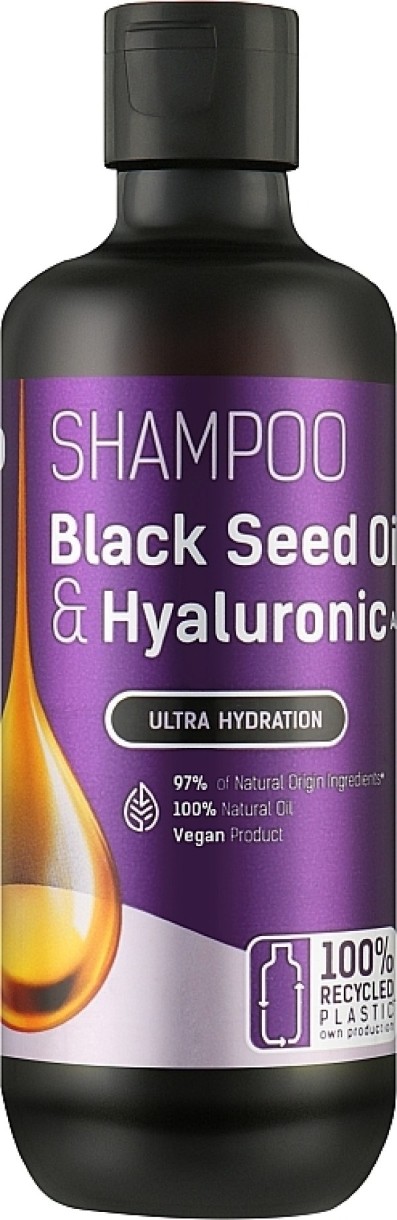 Шампунь для волос Bio Naturell Black Seed Oil & Hyaluronic Acid Shampoo 946ml