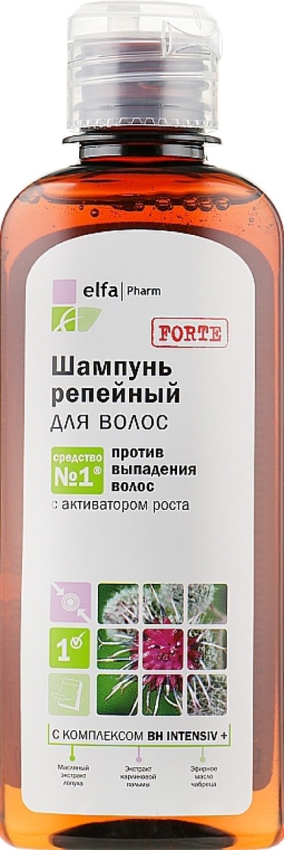 Șampon pentru păr Elfa Pharm Burdock Shampoo 200ml