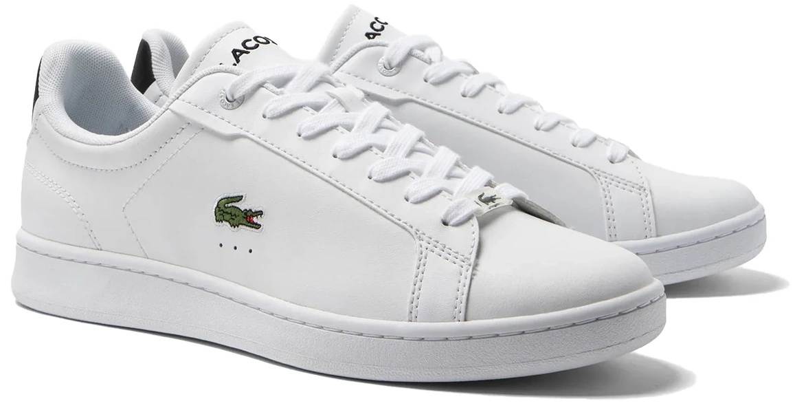 Кеды мужские Lacoste Men's Carnaby Pro BL Leather Tonal White 42.5