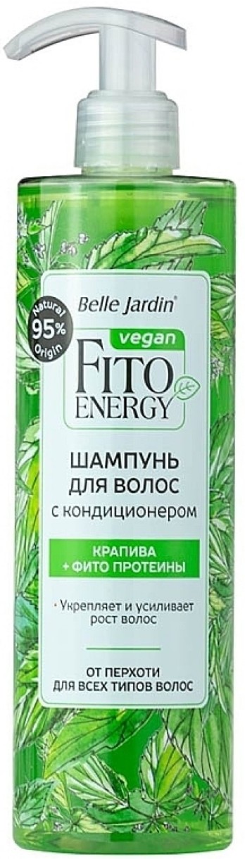 Șampon pentru păr Belle Jardin Fito Energy Nettle & Fito Proteins 400ml