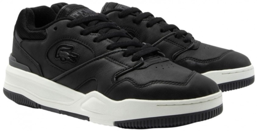 Ghete pentru bărbați Lacoste Men's Lineshot Leather Black 41