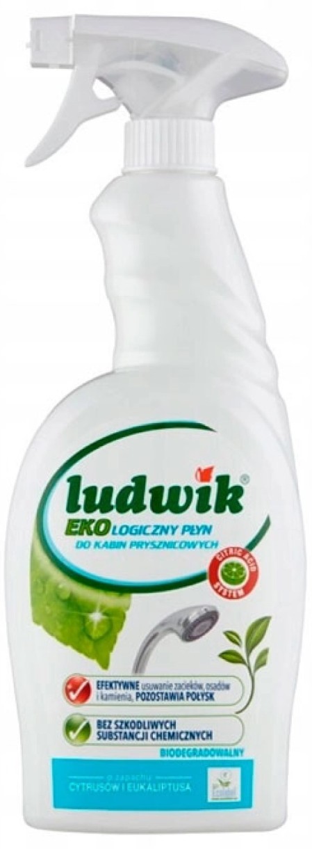 Detergent pentru obiecte sanitare Ludwik Eco Foam for Shower Cabins 750 ml