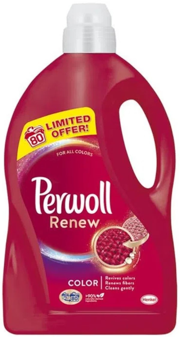 Гель для стирки Perwoll Renew Color 4.4L
