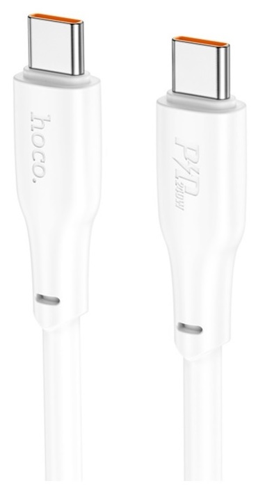 USB Кабель Hoco X93 Force 240W Type-C to Type-C 1m White