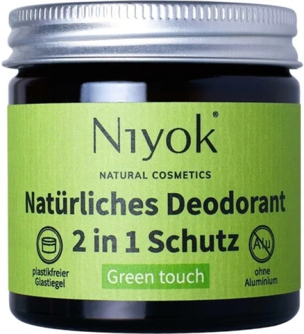 Deodorant Niyok Green Touch Deodorant Cream 40ml