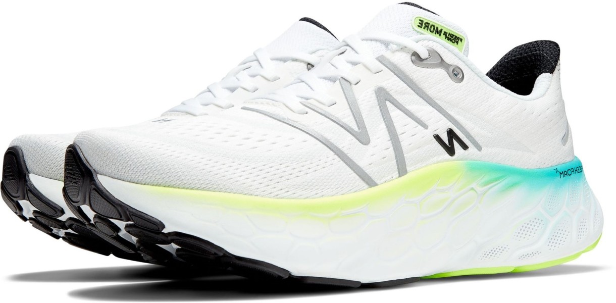 Кроссовки женские New Balance Fresh Foam X More V4 White/Grey/Blue/Green, s.39